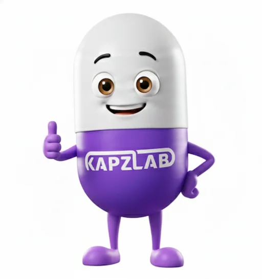 Kapzulinha, mascote da KapzLab